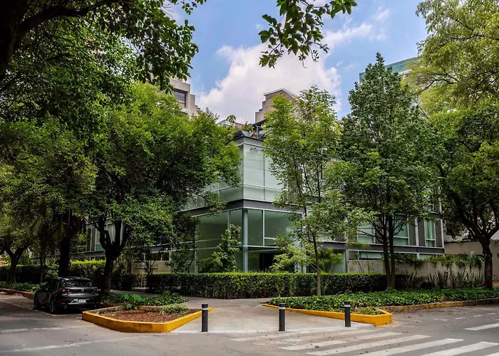 Apartamento Capitalia Terrace Speed Wifi Explore Polanco México DF
